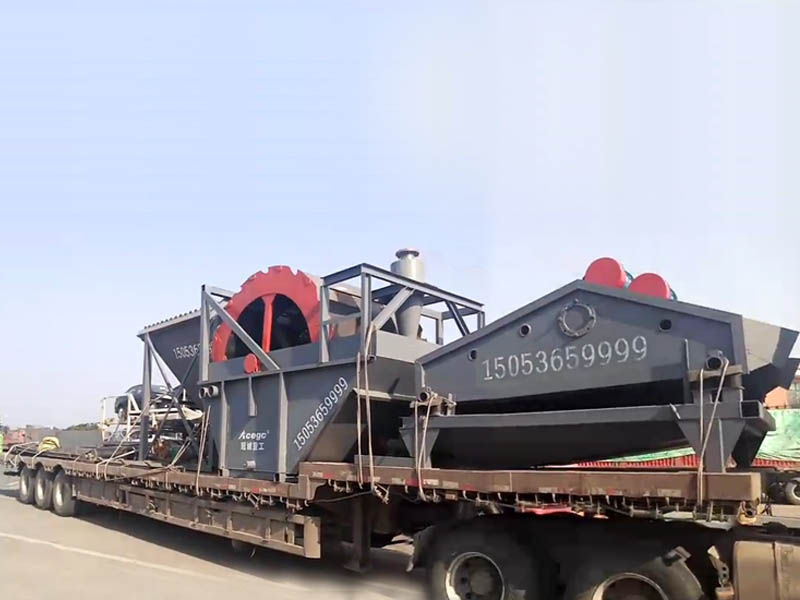 移動(dòng)制沙機(jī)洗砂機(jī)冠誠重工量身為您訂制 優(yōu)勢(shì)多多