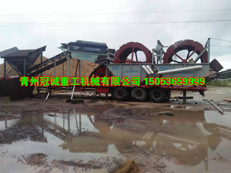 河南平頂山破碎洗沙機(jī)現(xiàn)場